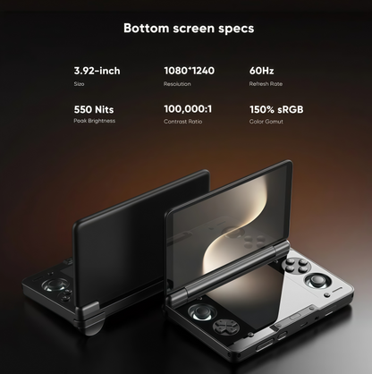 Dual-Screen AMOLED Gaming Handheld